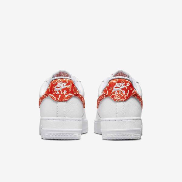 Nike Air Force 1 07 Tenisky Damske Biele Oranžové | NK763EVW