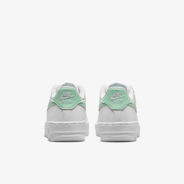 Nike Air Force 1 Older Tenisky Detske Biele Mätové | NK901XJF