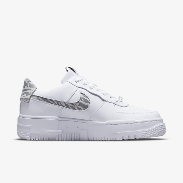 Nike Air Force 1 Pixel SE Tenisky Damske Biele Siva Biele | NK761HTV