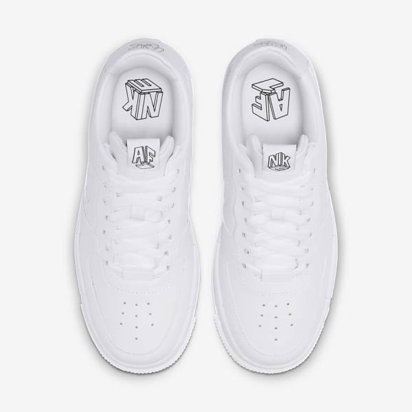 Nike Air Force 1 Pixel Tenisky Damske Biele Čierne Biele | NK874BFD