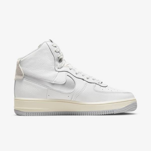 Nike Air Force 1 Sculpt Tenisky Damske Biele Strieborne | NK079LIZ