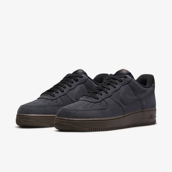 Nike Air Force 1 Tenisky Panske Biele Tmavo Čokoláda | NK591DQX