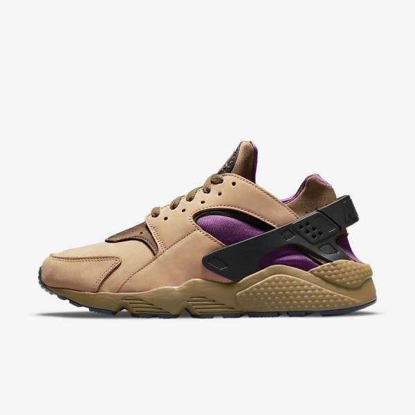 Nike Air Huarache LE Tenisky Panske Čierne Hnede | NK705LRJ