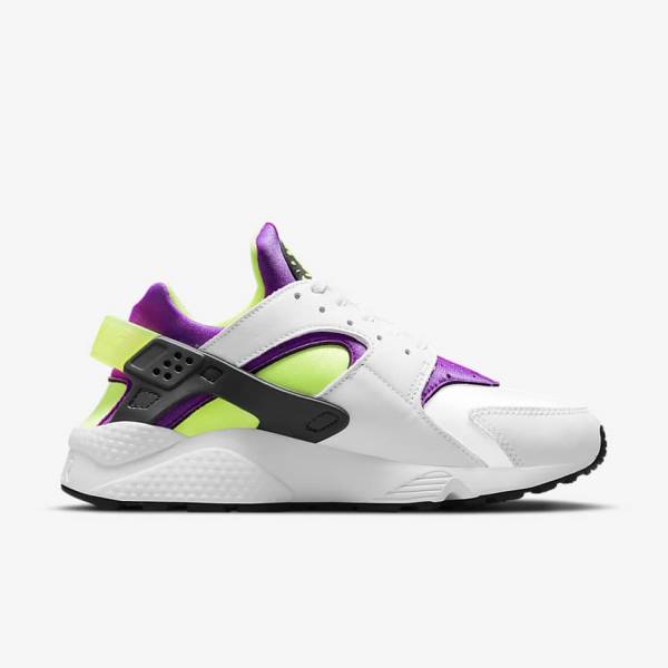 Nike Air Huarache Tenisky Damske Biele Čierne Žlté | NK926CTR