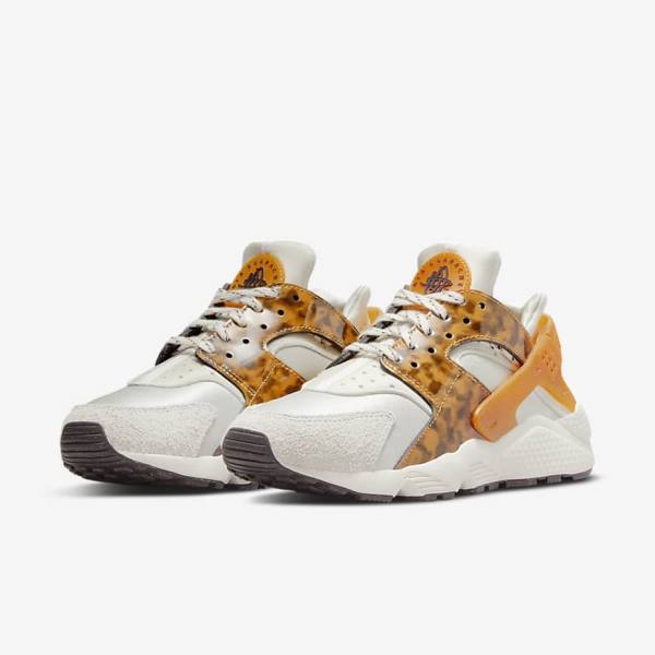 Nike Air Huarache Tenisky Damske Hnede Svetlo Béžové Žlté | NK156LBT