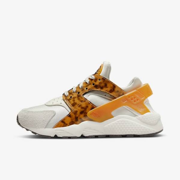 Nike Air Huarache Tenisky Damske Hnede Svetlo Béžové Žlté | NK156LBT