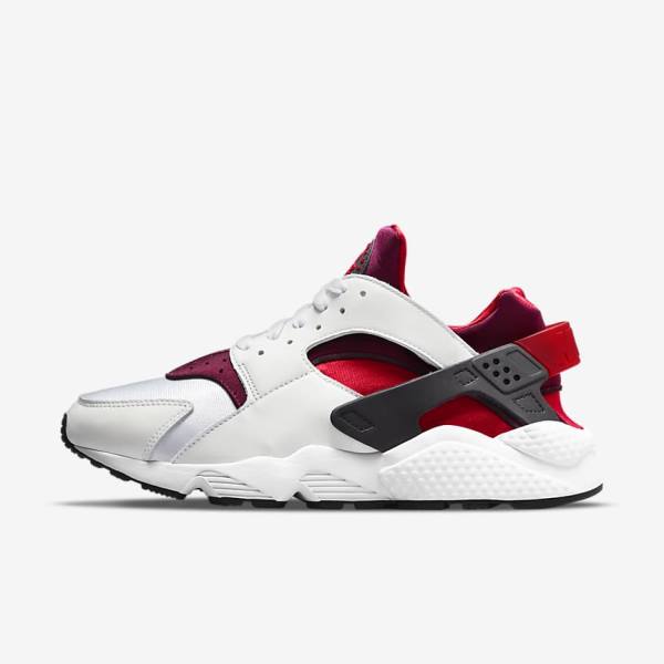 Nike Air Huarache Tenisky Panske Biele Červené Čierne Červené | NK831STR