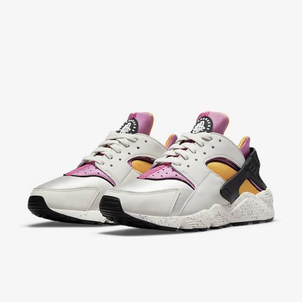 Nike Air Huarache Tenisky Panske Svetlo Béžové Zlate Čierne Ruzove | NK870HVB