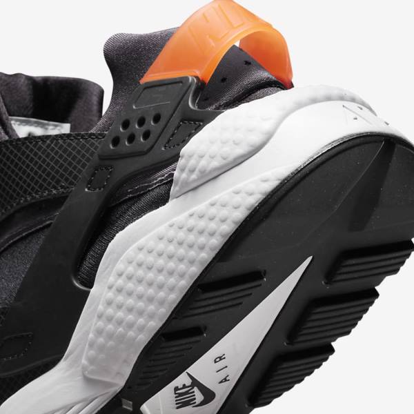 Nike Air Huarache Tenisky Panske Čierne Oranžové Siva Biele | NK027VJI