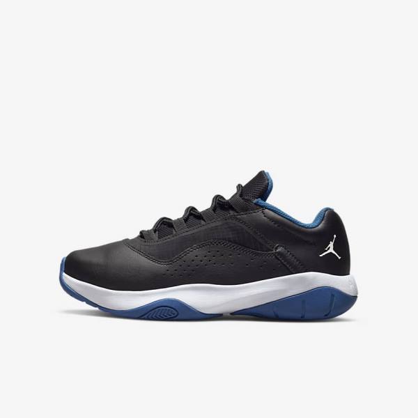 Nike Air Jordan 11 CMFT Low Older Jordan Tenisky Detske Čierne Tmavo Modre Biele | NK184EYQ