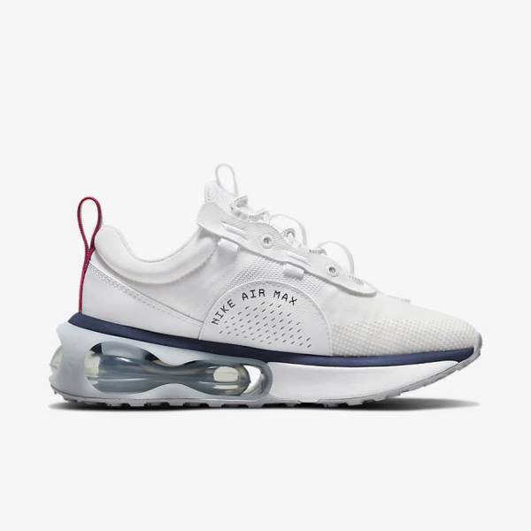 Nike Air Max 2021 Tenisky Damske Biele Modre Platina Ruzove | NK571NFC