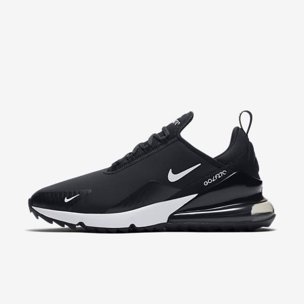 Nike Air Max 270 G Golfove Topanky Panske Čierne Biele | NK048CQH