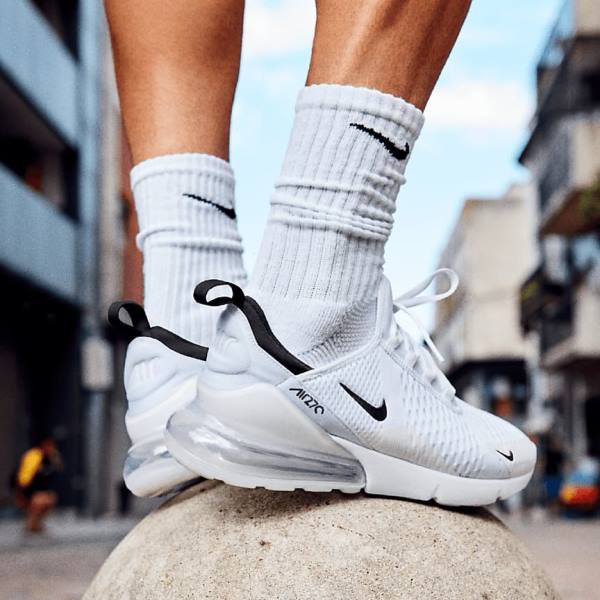 Nike Air Max 270 Tenisky Panske Biele Čierne | NK873RVU