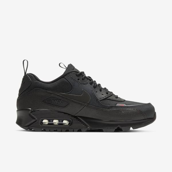 Nike Air Max 90 Surplus Tenisky Panske Čierne | NK219PZO