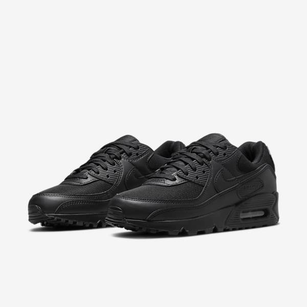 Nike Air Max 90 Tenisky Damske Čierne | NK734ESK