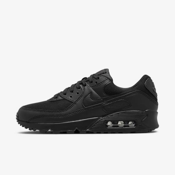 Nike Air Max 90 Tenisky Damske Čierne | NK734ESK