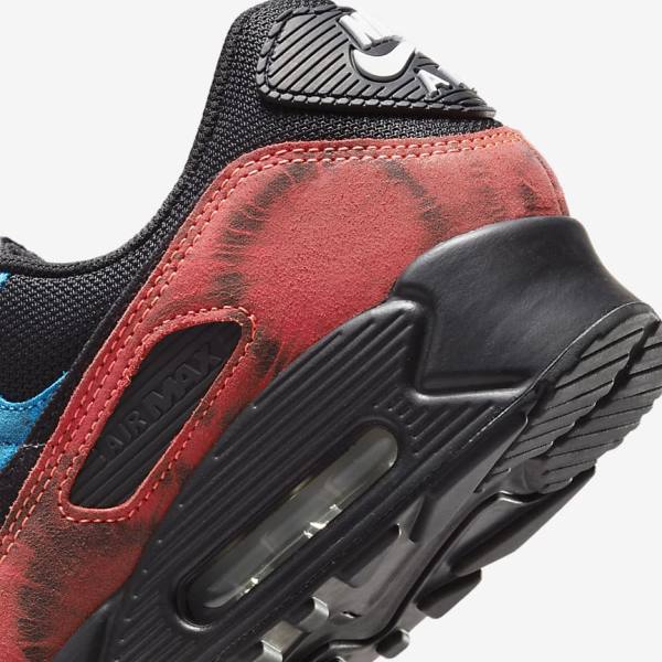 Nike Air Max 90 Tenisky Panske Čierne Modre Červené Biele | NK351FVO