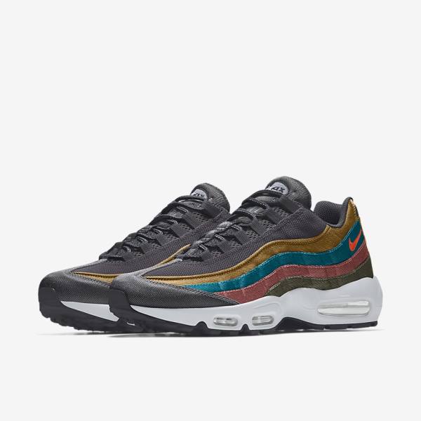 Nike Air Max 95 By You Custom Tenisky Panske Viacfarebný | NK321CDW