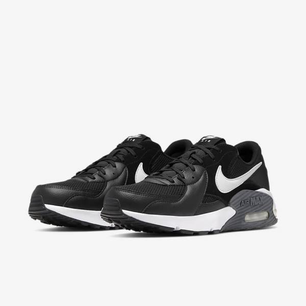 Nike Air Max Excee Tenisky Panske Čierne Tmavo Siva Biele | NK384ZFL