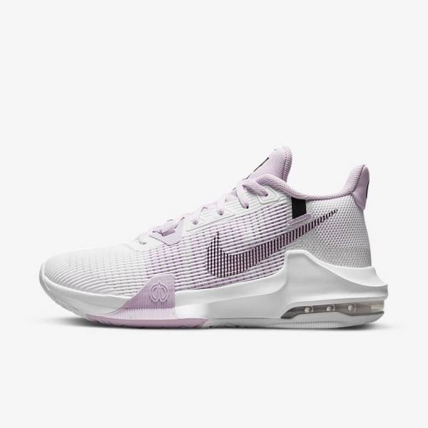 Nike Air Max Impact 3 Basketbalove Tenisky Damske Biele Čierne | NK419PSQ