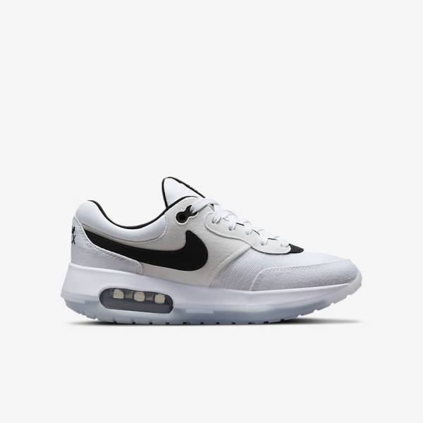 Nike Air Max Motif Older Tenisky Detske Biele Čierne | NK962AYI