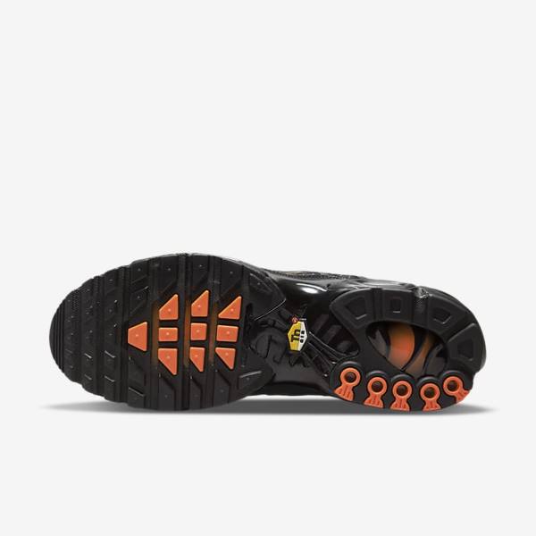 Nike Air Max Plus Tenisky Panske Čierne Oranžové Siva Biele | NK627WSY