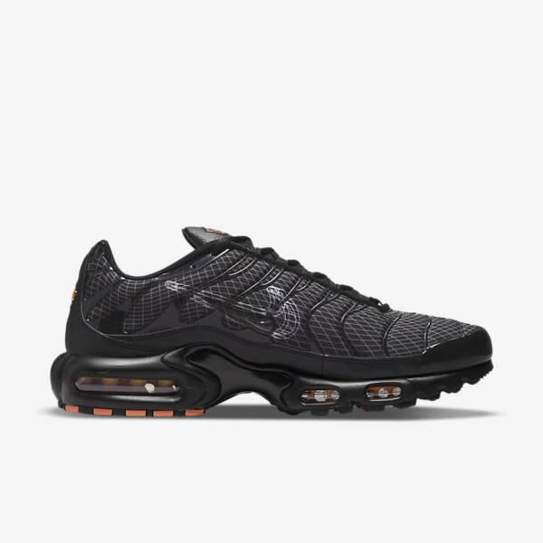 Nike Air Max Plus Tenisky Panske Čierne Oranžové Siva Biele | NK627WSY