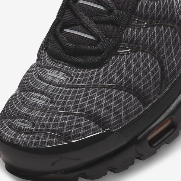 Nike Air Max Plus Tenisky Panske Čierne Oranžové Siva Biele | NK627WSY