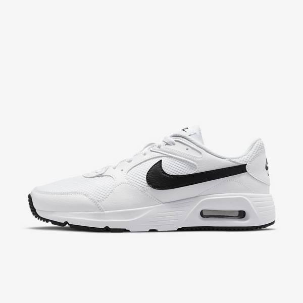 Nike Air Max SC Tenisky Panske Biele Čierne | NK015KQM