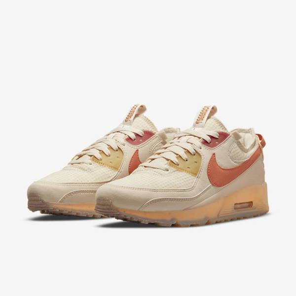 Nike Air Max Terrascape 90 Tenisky Panske Biele Oranžové Ruzove Žlté | NK823WRB