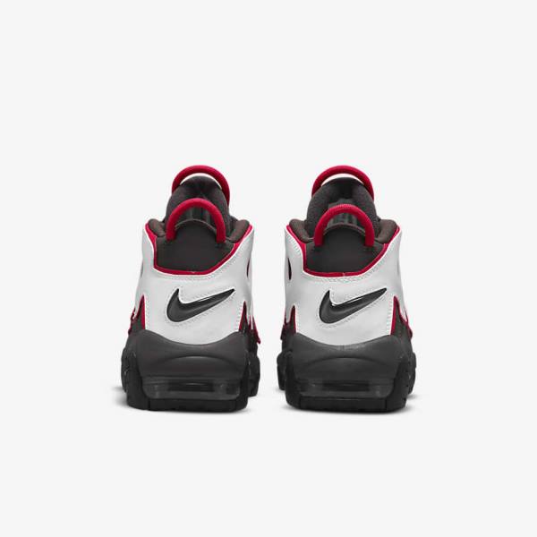 Nike Air More Uptempo Older Tenisky Detske Siva Čierne Červené Biele | NK914NGD