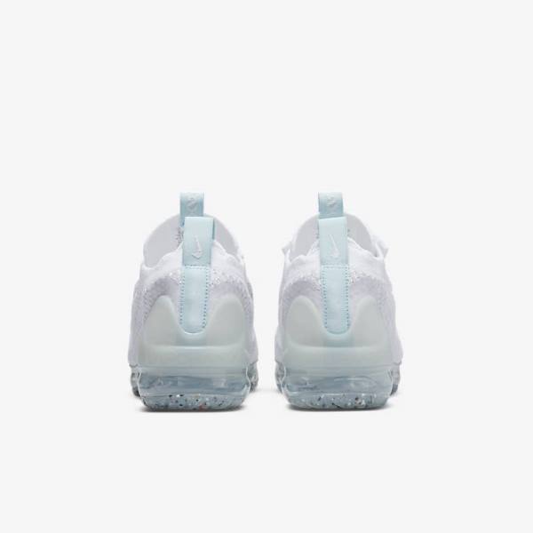 Nike Air VaporMax 2021 FK Older Tenisky Detske Biele | NK049BDP