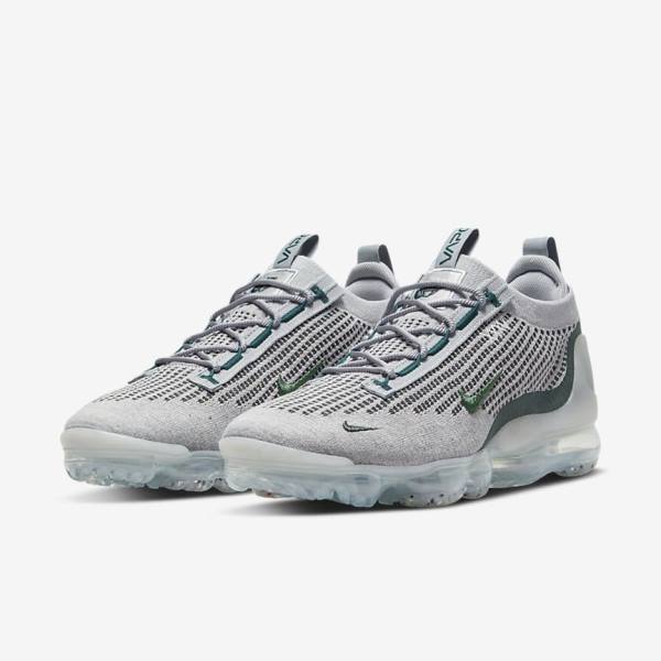 Nike Air VaporMax 2021 FK SE Tenisky Panske Svetlo Béžové Metal Strieborne Tmavo Tyrkysové | NK795ART