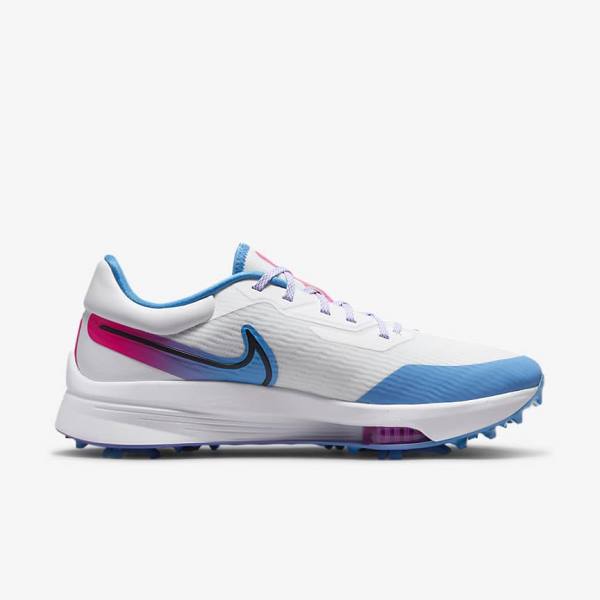 Nike Air Zoom Infinity Tour NEXT% Golfove Topanky Panske Biele Modre Ruzove Čierne | NK572AIC