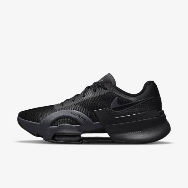 Nike Air Zoom SuperRep 3 HIIT Class Botasky Panske Čierne Tmavo Siva | NK854JKG