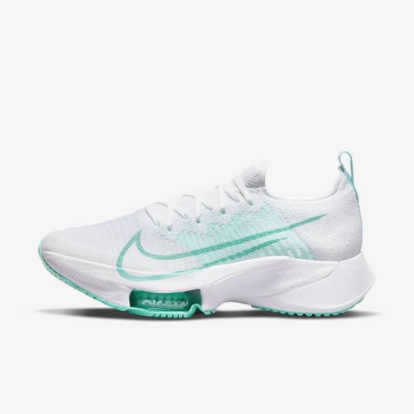 Nike Air Zoom Tempo NEXT% Cestne Bežecké Tenisky Damske Čierne Tmavo Siva Platina Biele | NK154LEF