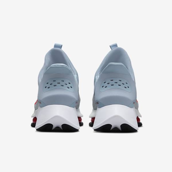 Nike Air Zoom Tempo NEXT% FlyEase Easy On-Off Cestne Bežecké Tenisky Damske Svetlo Modre Platina Biele Červené | NK465WQO