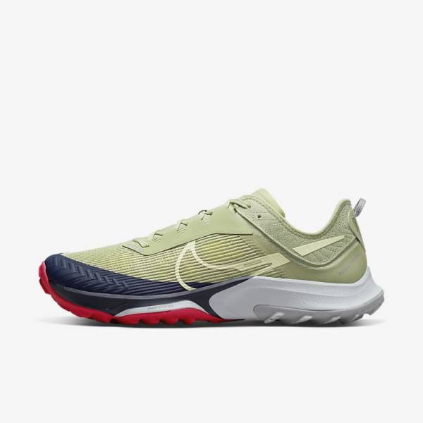 Nike Air Zoom Terra Kiger 8 Trailove Bežecké Tenisky Panske Olivovo Zelená Svetlo Béžové Obsidian | NK250DZG