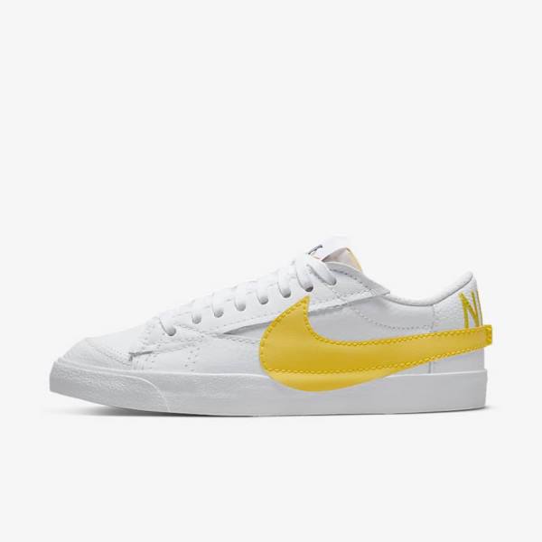 Nike Blazer Low Jumbo Tenisky Panske Biele Čierne Oranžové | NK512RND