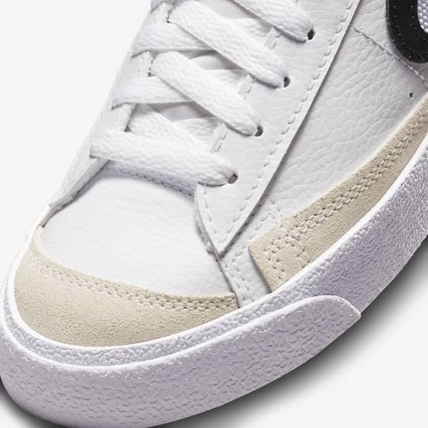 Nike Blazer Older Tenisky Detske Biele Čierne | NK857OAZ