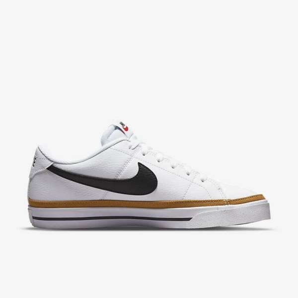 Nike Court Legacy Next Nature Tenisky Damske Biele Oranžové Čierne | NK851FRE