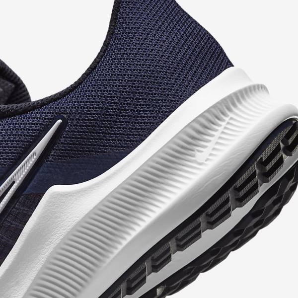 Nike Downshifter 11 Cestne Bežecké Tenisky Panske Námornícka Modrá Tmavo Obsidian Biele | NK024TYQ