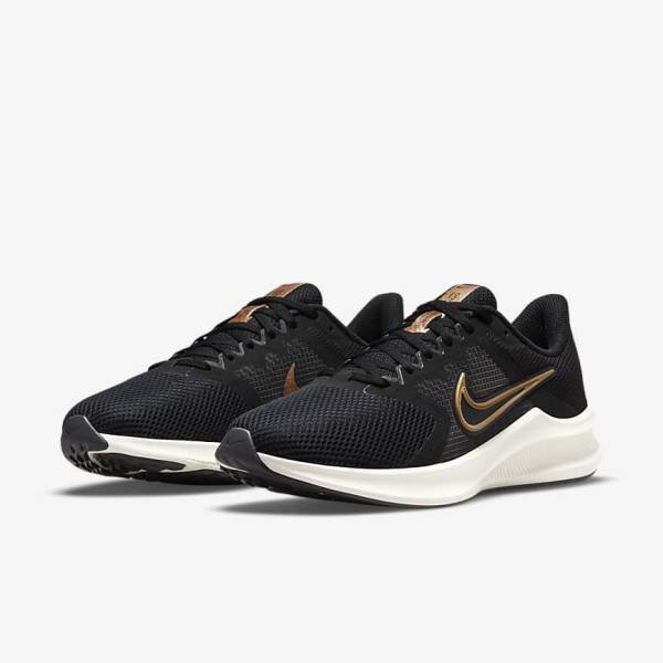 Nike Downshifter 11 Cestne Bežecké Tenisky Damske Čierne Tmavo Siva Metal Meď | NK416ETW