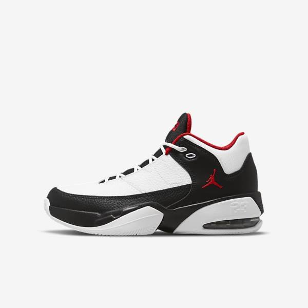 Nike Jordan Max Aura 3 Older Jordan Tenisky Detske Biele Čierne Červené | NK257XAF