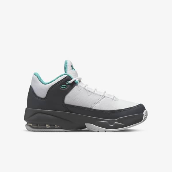 Nike Jordan Max Aura 3 Older Tenisky Detske Biele Siva Tyrkysové | NK748XRA