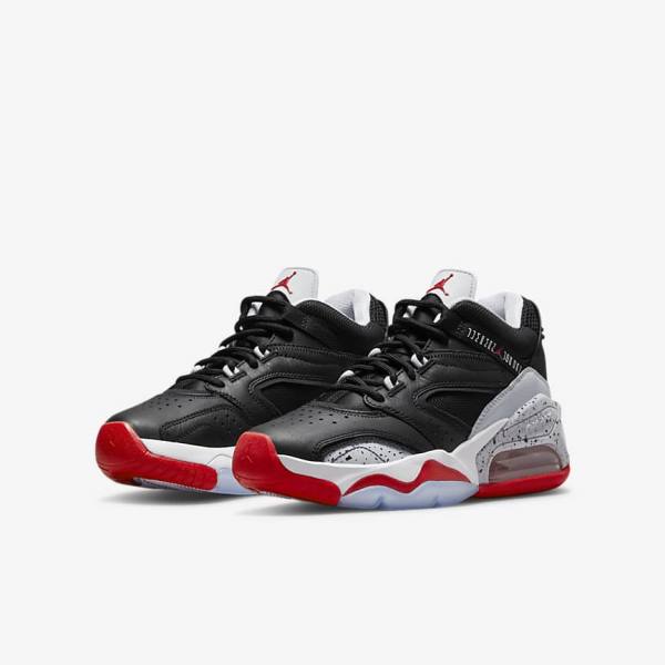 Nike Jordan Point Lane Older Jordan Tenisky Detske Čierne Siva Biele Červené | NK280OUP