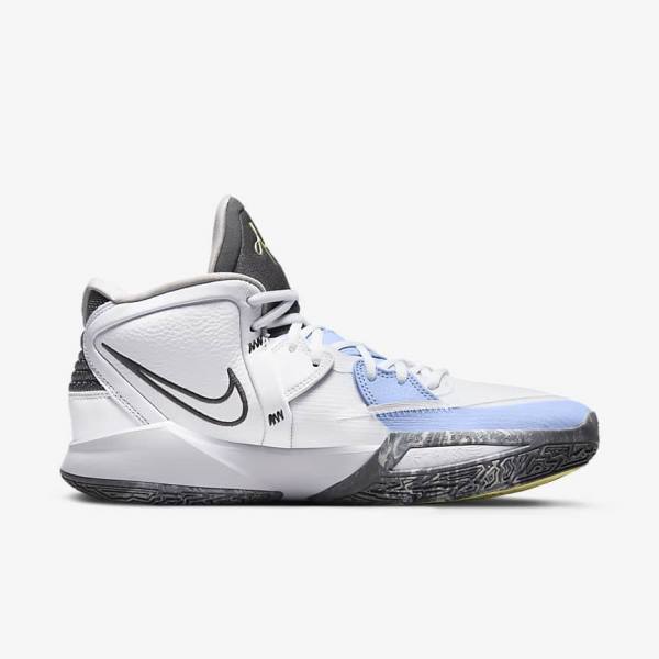 Nike Kyrie Infinity Basketbalove Tenisky Panske Biele Svetlo Modre Siva | NK524CTD