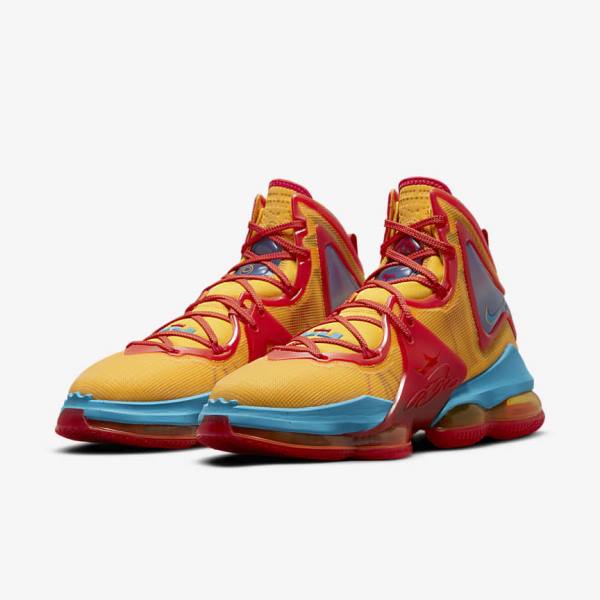 Nike LeBron 19 Basketbalove Tenisky Damske Biele Modre | NK950OGD