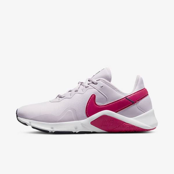 Nike Legend Essential 2 Botasky Damske Biele Modre Ruzove | NK239OPE