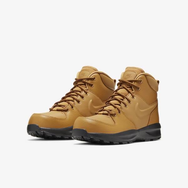 Nike Manoa LTR Older Boot Tenisky Detske Hnede Čierne | NK264SOH